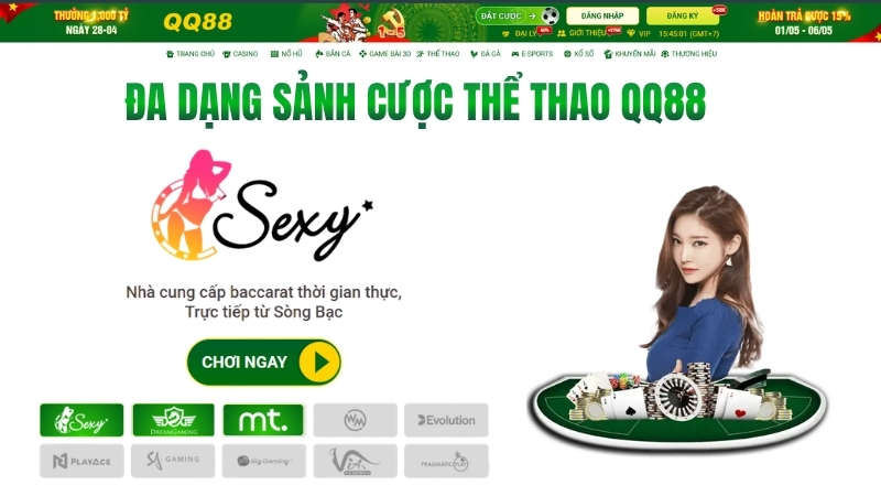 Casino QQ88 – Trải Nghiệm Live Casino Trực Tuyến 2026